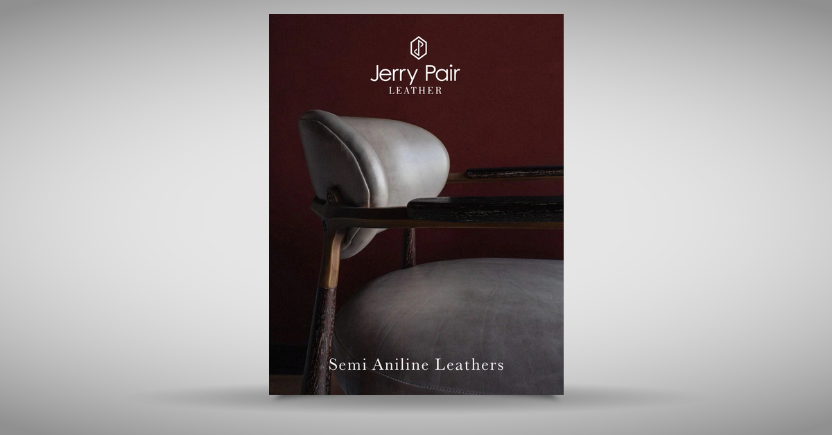 Cover of the Jerry Pair Leather Semi Aniline Leathers catalogue