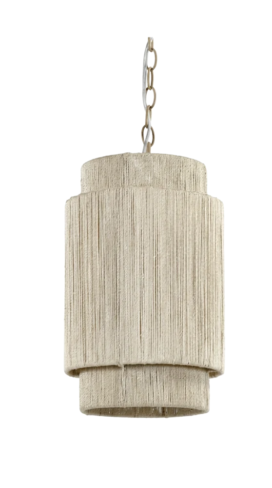 PALECEK Everly Pendant Small, Natural